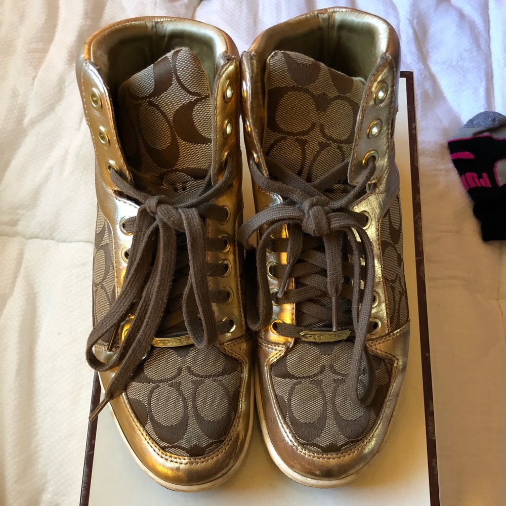 Coach High Top Sneakers